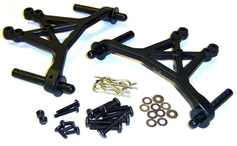 83009 Body Mounts and Shock Tower - 1/8 Parts HSP