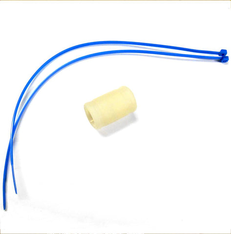 85788 Silicone Joint White with Blue Cable Ties 1/8 Scale