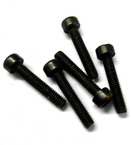85819 Cap Head Metric Key Screws M3 3mm x 16mm Black x 5 - 1/8 Parts Spares