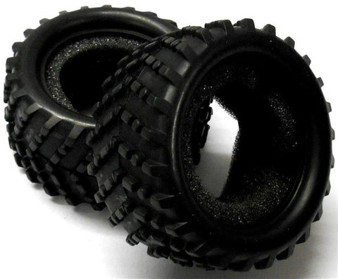 86016 1/16 Scale Tyres 2pcs to fit 86017 Only  1/16 HSP Hi Speed Parts